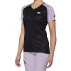 100% AIRMATIC Womens Jersey Black/Lavender