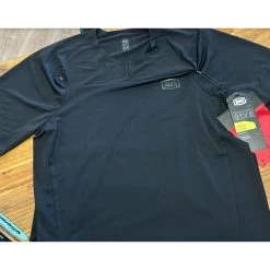 100% Celium Short Sleeve Jersey - Black M