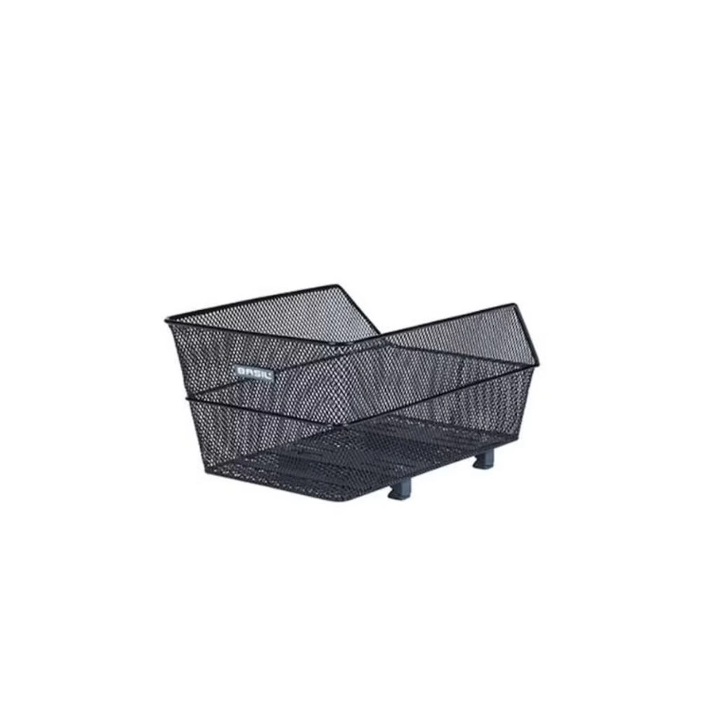 Basil Cento Small Rear Basket WSL Black 1 Basil Cento Small Rear Basket WSL Black