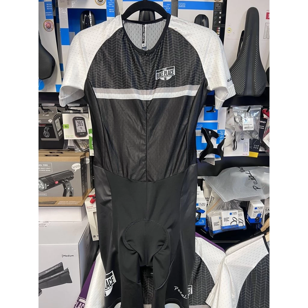 Bike Place Skin Suit - Men L White 1 Bike Place Skin Suit - Men L White