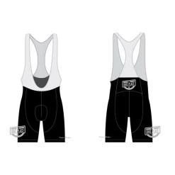 TBP Pro Black Cycling Bib Shorts Womens