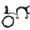 BMX Brake Set- 2 Finger Brake Lever With Rear Brake Caliper
