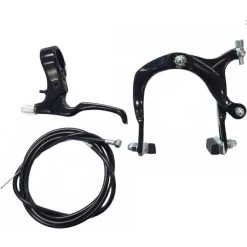 BMX Brake Set- 2 Finger Brake Lever With Rear Brake Caliper