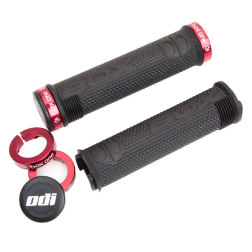 Box One Grips Lock On - Black/Red 1 Box One Grips Lock On - Black/Red
