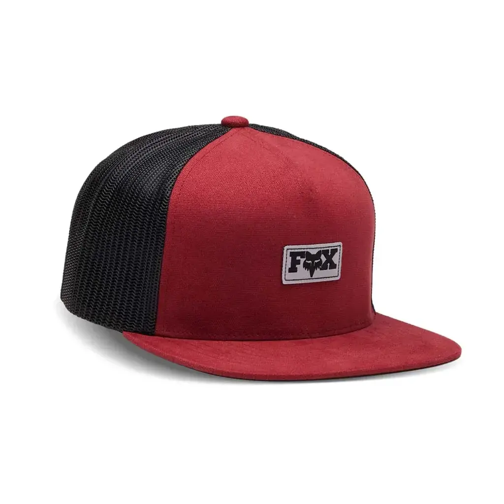 Fox FHEADX Mesh Snapback Hat - Scarlet OS 1 Fox FHEADX Mesh Snapback Hat - Scarlet OS