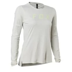 Fox W Flexair Pro LS Jersey Vintage White