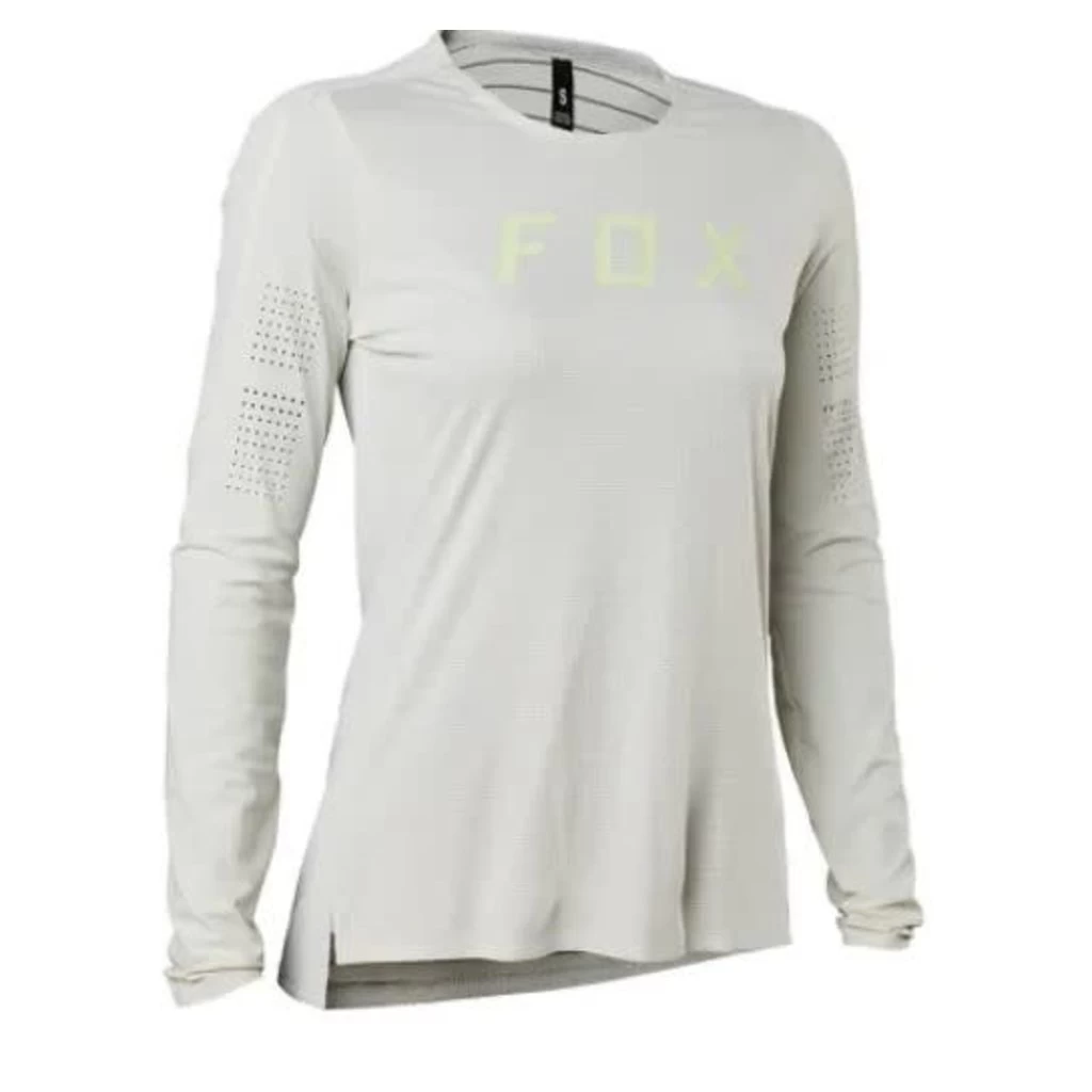 Fox W Flexair Pro LS Jersey Vintage White 1 Fox W Flexair Pro LS Jersey Vintage White