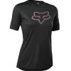 Fox W Ranger SS Jersey Foxhead Black