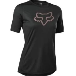 Fox W Ranger SS Jersey Foxhead Black
