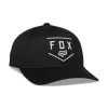 Fox Youth Shield 110 Snapback Hat - Black OS