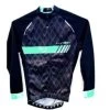 Funkier Kids Pro Light Weight L/S Jersey - Black/Celeste 14