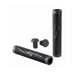 Grit Handlebar Grips 160mm - Black