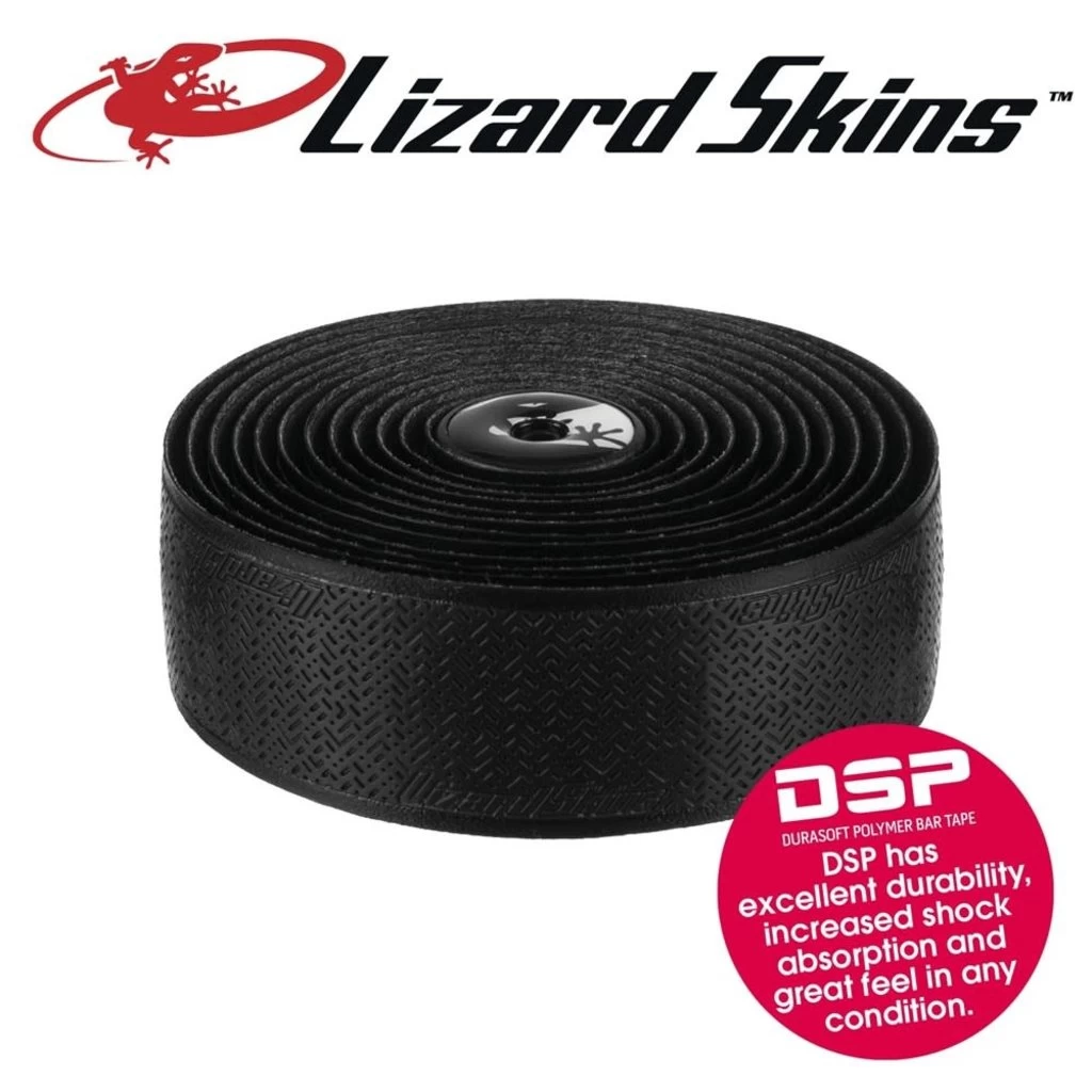 Lizard Skins DSP Bar Tape - 2.5mm Black 1 Lizard Skins DSP Bar Tape - 2.5mm Black