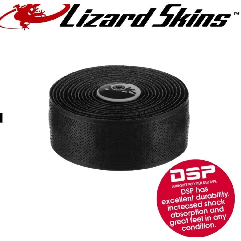 Lizard Skins DSP Bar Tape - 1.8mm Black 1 Lizard Skins DSP Bar Tape - 1.8mm Black