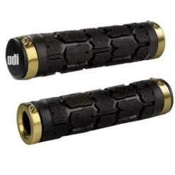 ODI MTB Rogue Lock On Grip Black/Gold Clamps