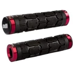 ODI MTB Rogue Lock On Grip Black/Red Clamps