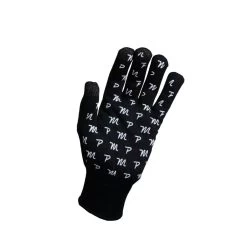 Pedal Mafia Woolen Blend Long Finger Glove - Black / White -Bicycle Equipment Store pedal mafia pedal mafia woolen blend long finger g 3