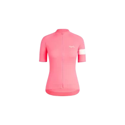 Rapha Women's Core Cycling Jersey Visibility Pink