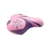 Saddle Junior, 180mm X 145mm, With Clamp - Pink/Purple