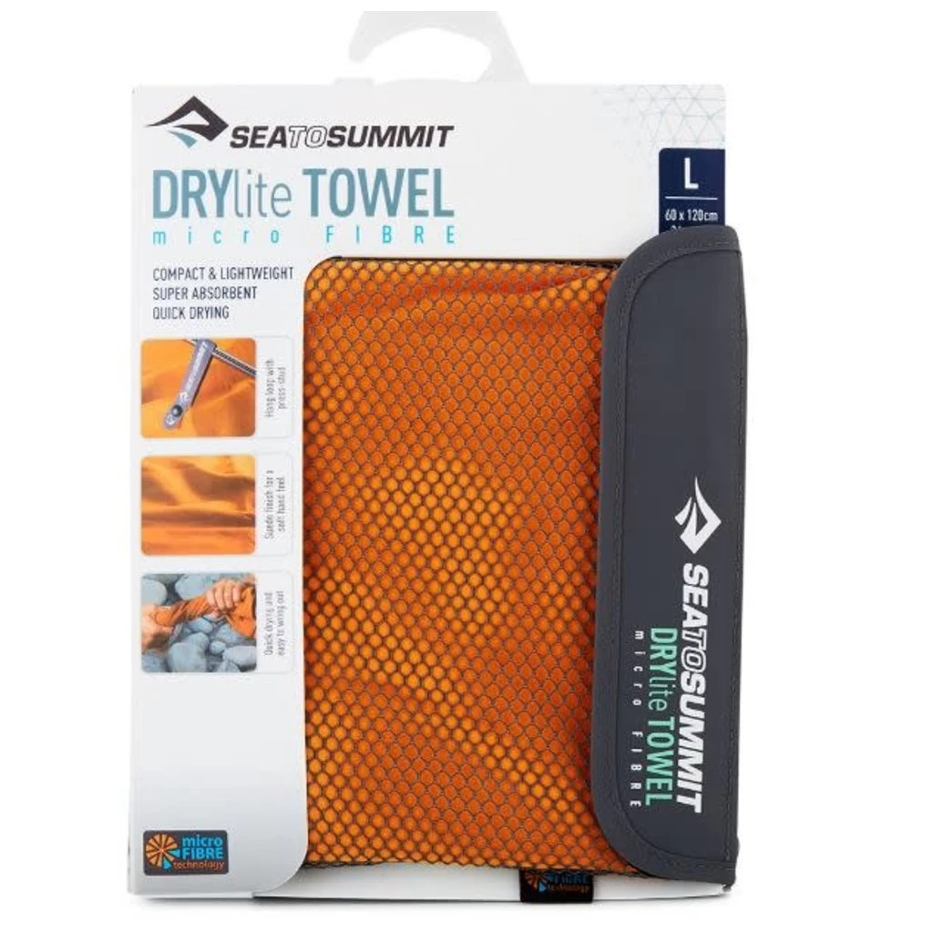Sea To Summit Drylite Towel Orange L 1 Sea To Summit Drylite Towel Orange L