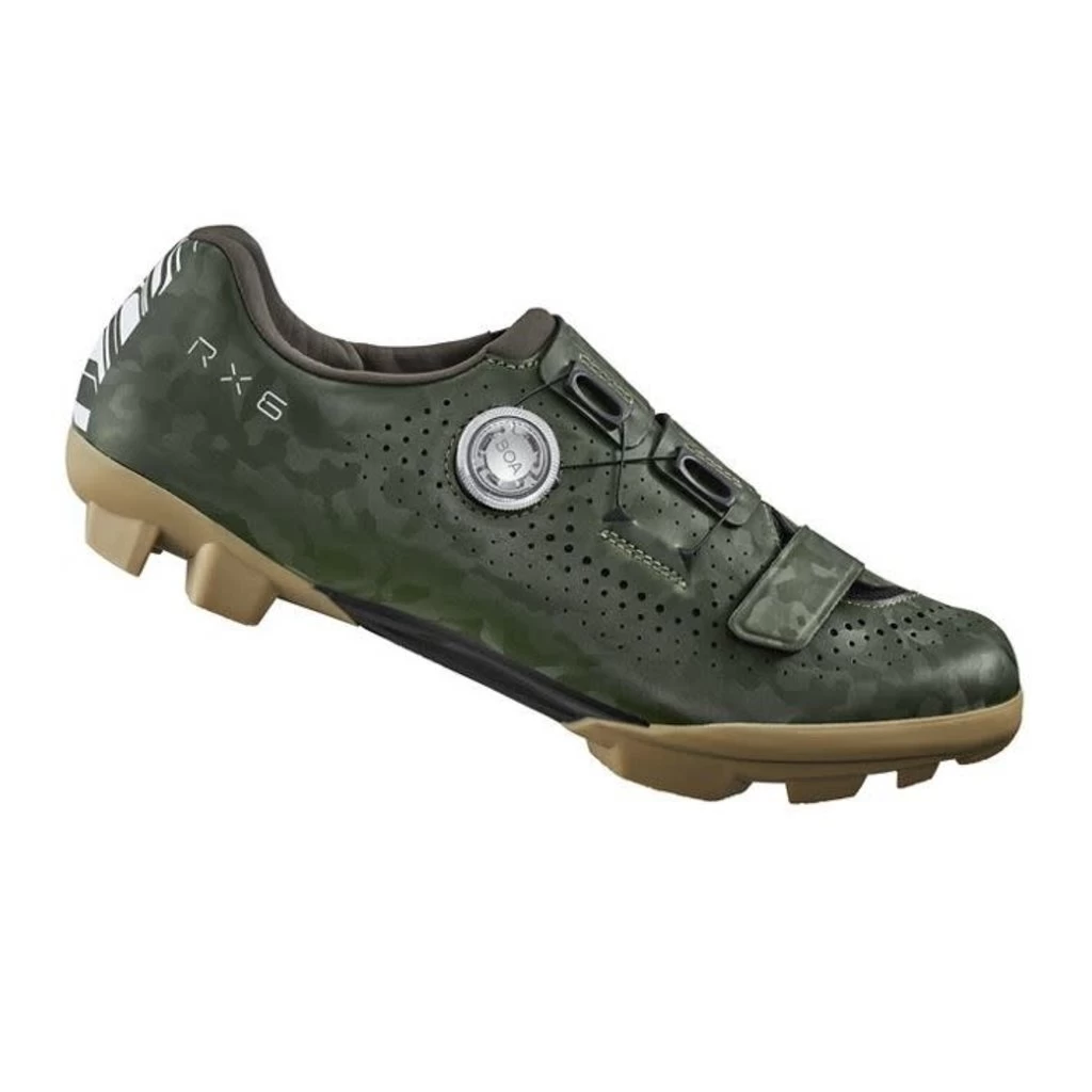 Shimano SH-RX600 SPD Shoes Green 1 Shimano SH-RX600 SPD Shoes Green
