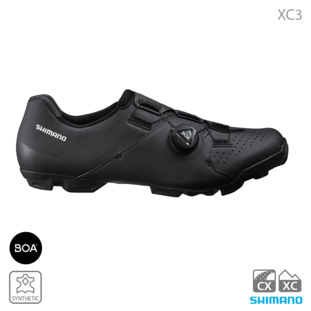 Shimano SH-XC300 SPD Shoes Black 1 Shimano SH-XC300 SPD Shoes Black