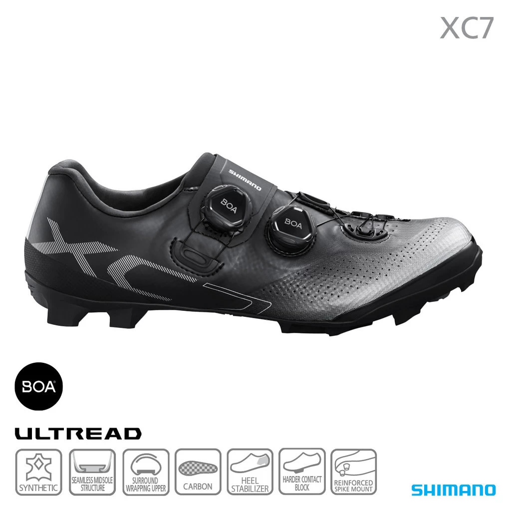 Shimano SH-XC702 SPD Shoes Black 1 Shimano SH-XC702 SPD Shoes Black