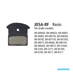 Shimano BR-M9000 Resin Pad & Spring (J05A-RF)