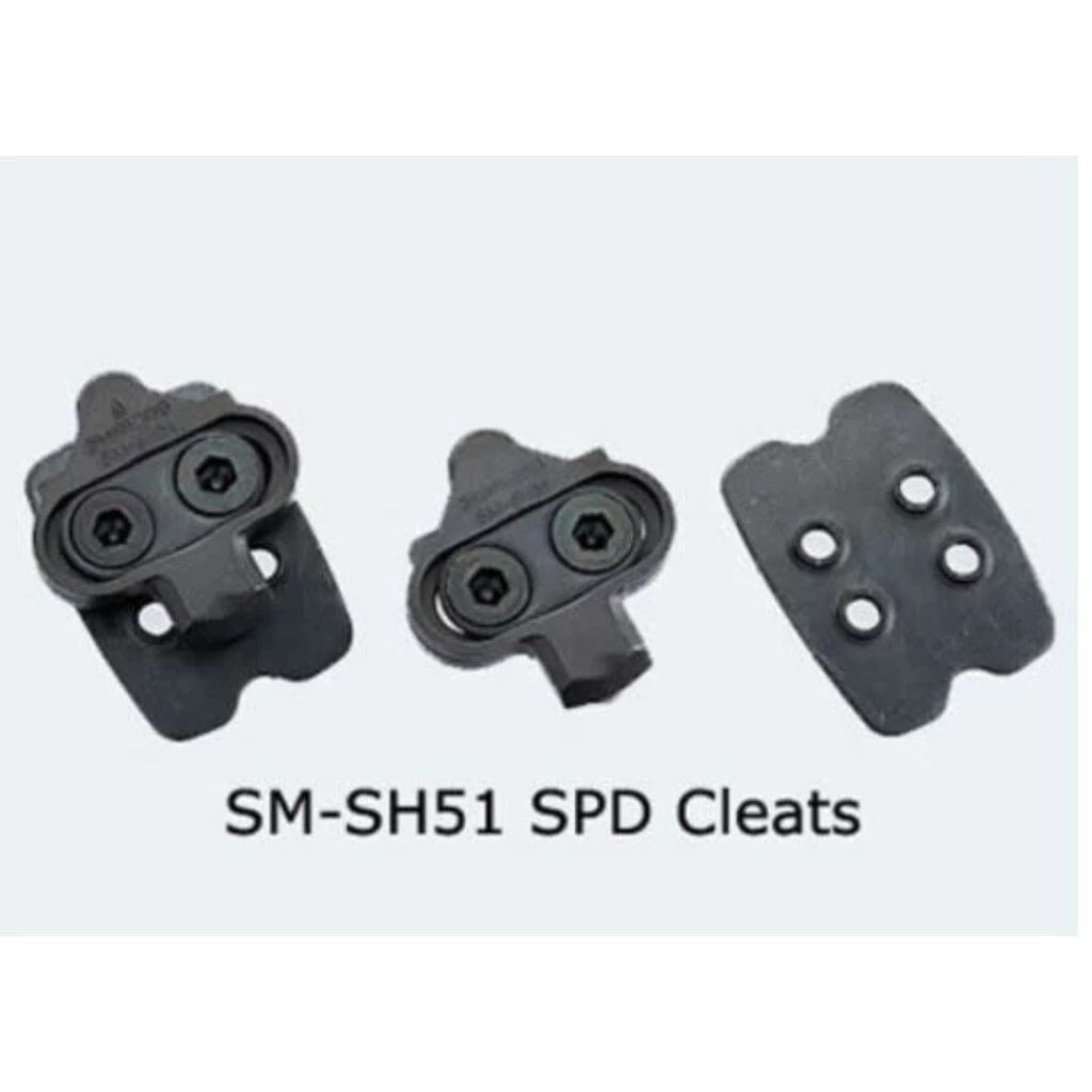 Shimano SM-SH51 SPD MTB Cleat Set - Single Release (Replaces Y42498220) 1 Shimano SM-SH51 SPD MTB Cleat Set - Single Release (Replaces Y42498220)