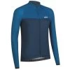 SOLO Mens 3-Season LS Light/Dark Blue Jersey L
