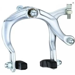 Tektro BMX Caliper Brake, 65-84mm Reach, Nutted- Silver