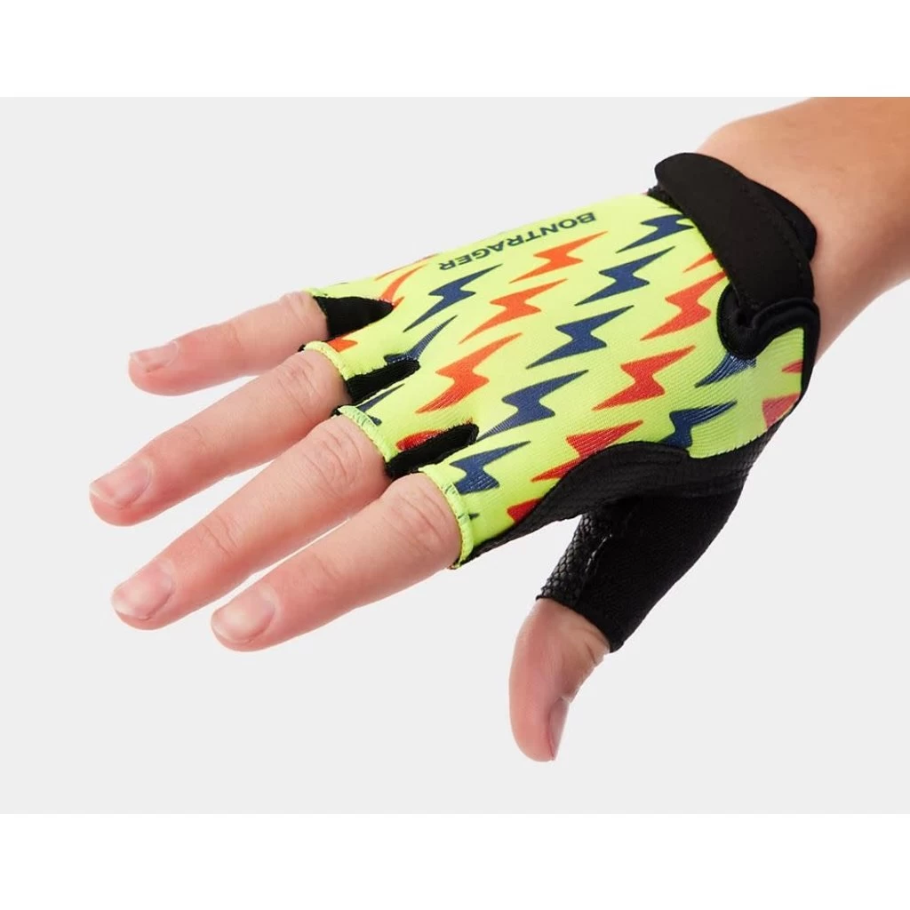 Trek Glove Bontrager Kids Small/Medium (4-6) Viz Bolt 1 Trek Glove Bontrager Kids Small/Medium (4-6) Viz Bolt