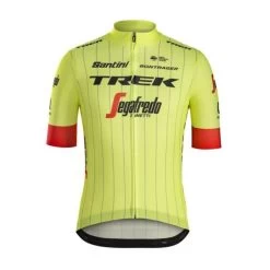 Jersey Santini Trek-Segafredo Replica Medium Yellow