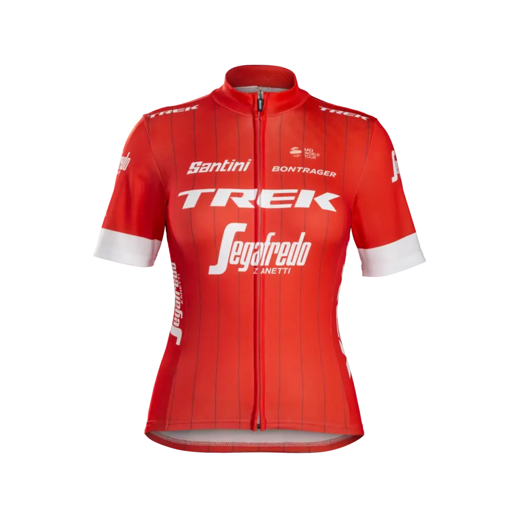 Santini Trek-Segafredo Women's Team Replica Jersey - Red 1 Santini Trek-Segafredo Women's Team Replica Jersey - Red