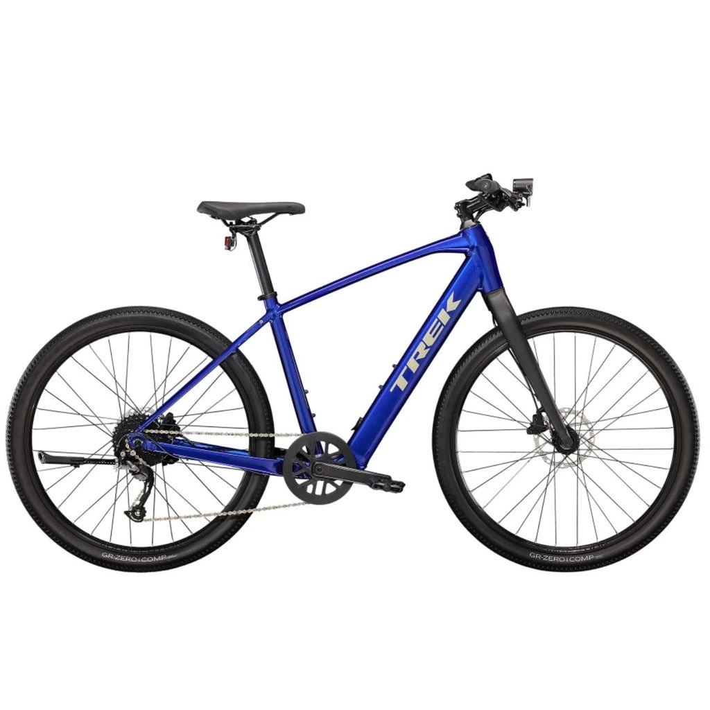 Trek Dual Sport+ 2Hex Blue 1 Trek Dual Sport+ 2Hex Blue