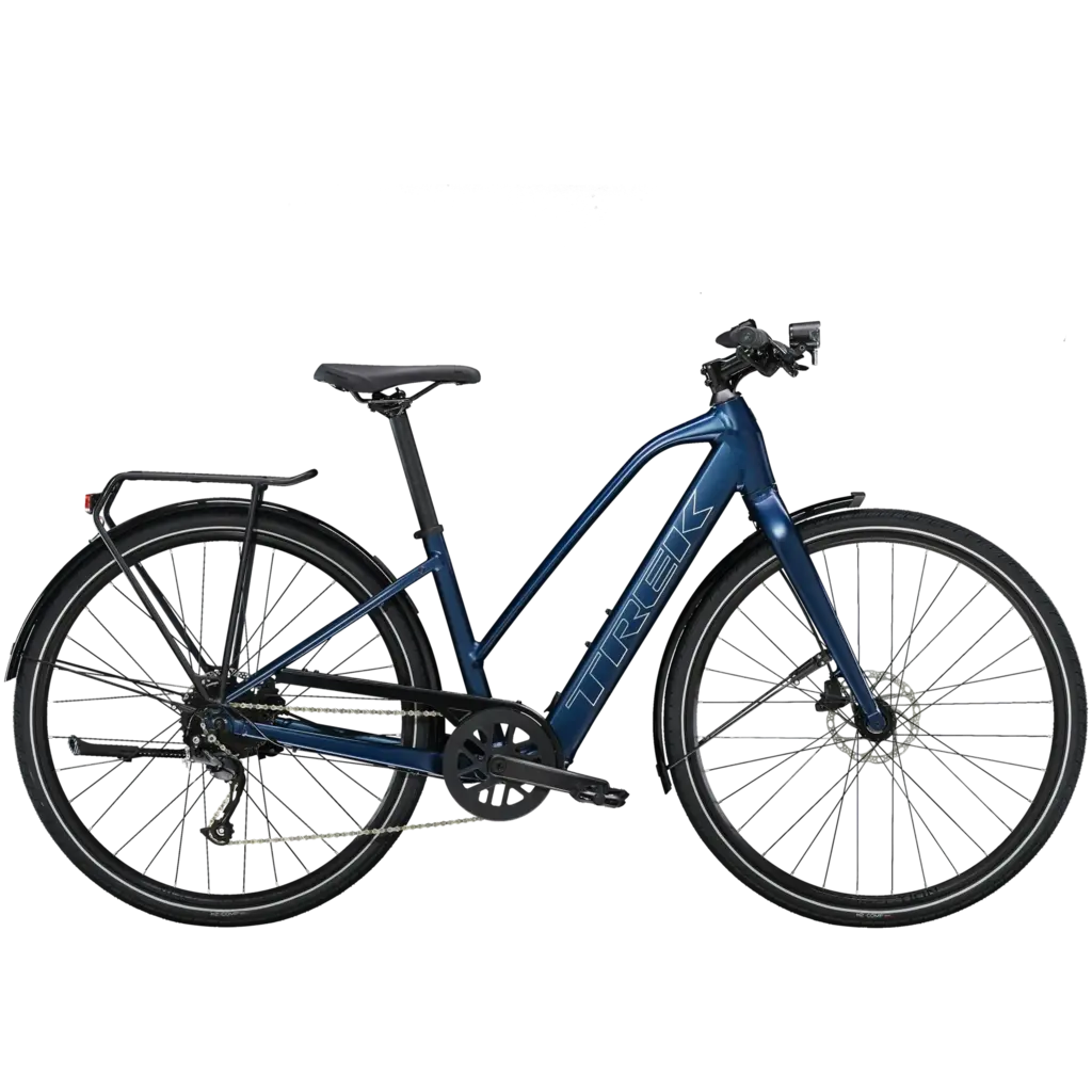 Trek FX+ 2 Stagger Satin Mulsanne Blue 1 Trek FX+ 2 Stagger Satin Mulsanne Blue