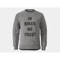 Trek In Bikes We Trust Crewneck Sweatshirt M