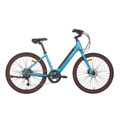 VelectriX E-Cruiser Step-Through Blue